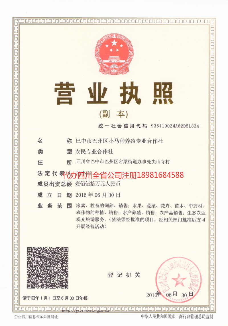 泰安泰安小马种养殖专业合作社